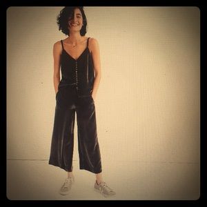 NWT Madewell Velvet Pull-On Pants